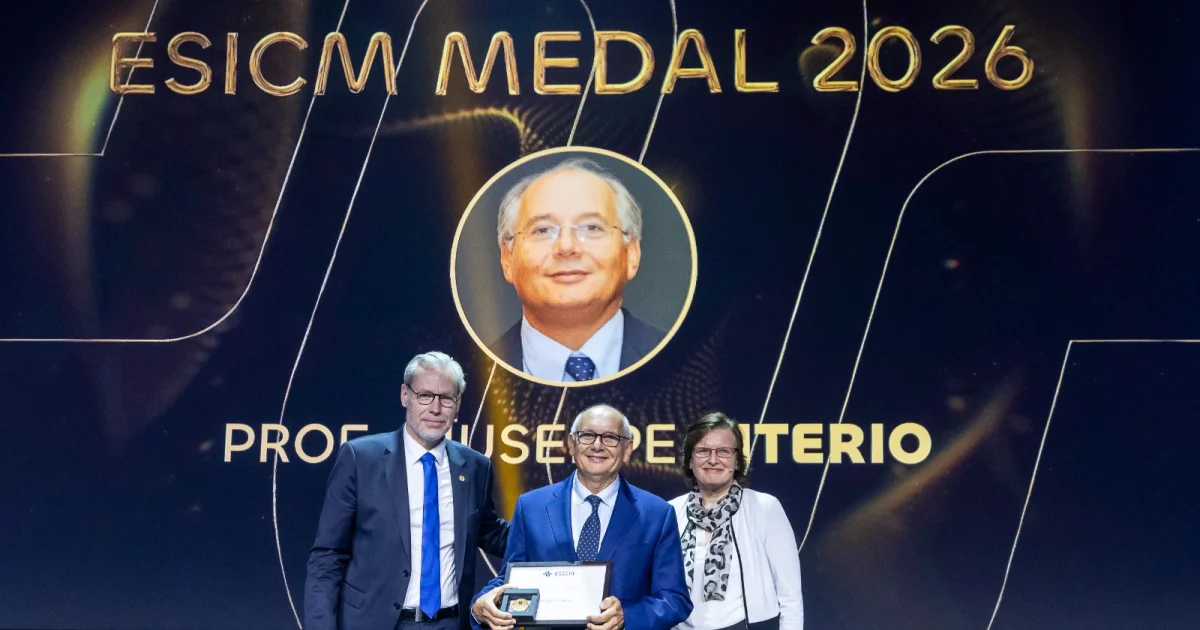 A Giuseppe Citerio la medaglia della European society of intensive care