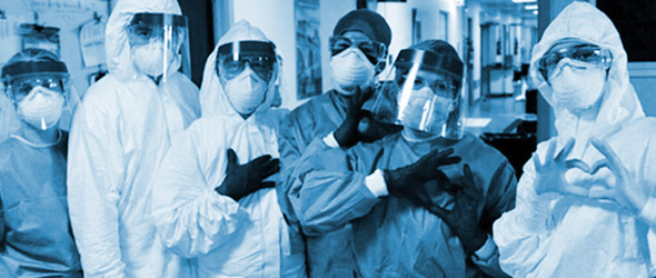 “Medici e infermieri stanno scrivendo la storia” 