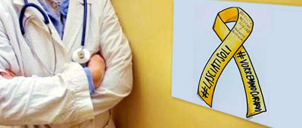 E i medici sventolano bandiera gialla