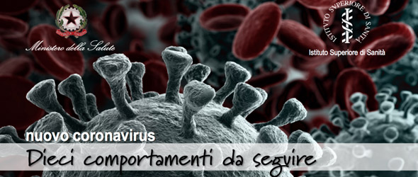 Da Iss e ministero della Salute un decalogo sul coronavirus