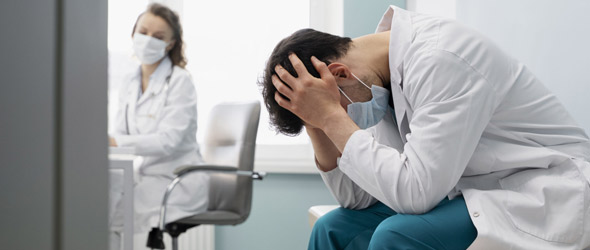 Medici e infermieri, oltre la metà colpiti da burnout