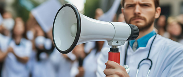 Protesta Mmg: una voce fuori dal coro