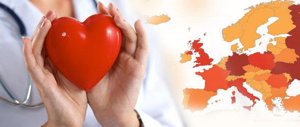   In Europa il medio reddito comporta elevati tassi di malattie CV